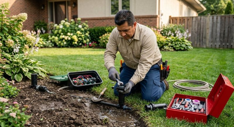 Lawn Sprinkler Repair in Ventura County, CA