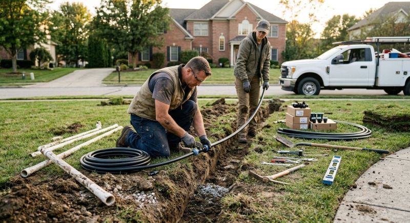 Field Irrigation Installation in Aiken, SC