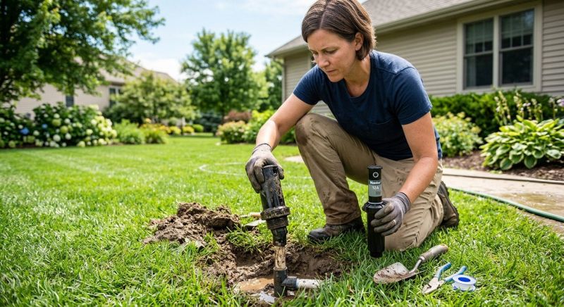 Garden Sprinkler Replacement in Aiken, SC