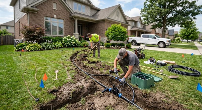 Lawn Sprinkler Installation in Ventura County, CA