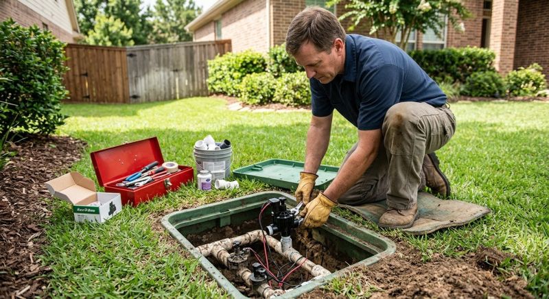 Leaking Sprinkler Repair in Aiken, SC