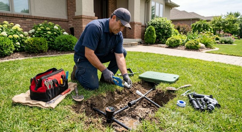 Pop Up Sprinklers Repair in Ventura County, CA
