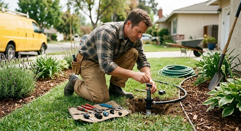 Rotary Sprinklers Repair in Ventura County, CA