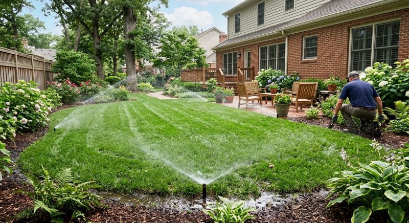 Yard Irrigation Installation in Aiken, SC